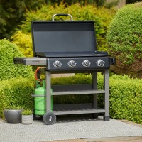 Grillstream SmashGrill 4 Burner (Matt Black)